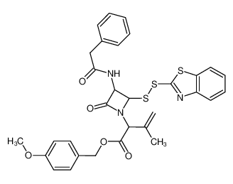 98231-55-1 structure, C31H29N3O5S3