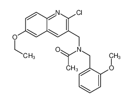 606103-98-4 structure, C22H23ClN2O3