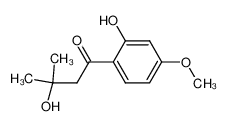 73509-11-2 1-(2'-hydroxy-4'-methoxyphenyl)-3-hydroxy-3-methylbutan-1-one