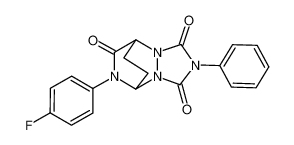 6-(4-fluoro-phenyl)-2-phenyl-dihydro-5,8-ethano-[1,2,4]triazolo[1,2-a][1,2,4]triazine-1,3,7-trione