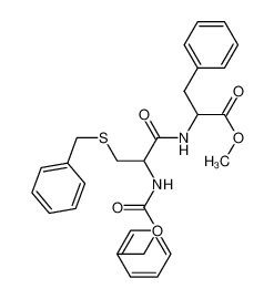 7625-12-9 methyl 2-[[3-benzylsulfanyl-2-(phenylmethoxycarbonylamino)propanoyl]amino]-3-phenylpropanoate