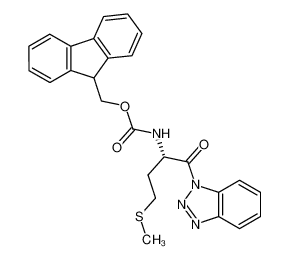 850232-62-1 9H-fluoren-9-ylmethyl N-[(2S)-1-(benzotriazol-1-yl)-4-methylsulfanyl-1-oxobutan-2-yl]carbamate