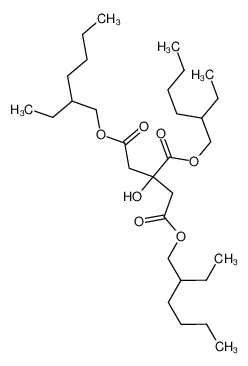 tris(2-ethylhexyl) 2-hydroxypropane-1,2,3-tricarboxylate 7147-34-4