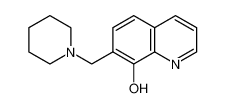 7-(piperidin-1-ylmethyl)quinolin-8-ol 6632-09-3