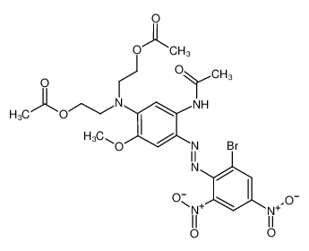 3618-72-2 structure, C23H25BrN6O10