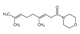 119099-71-7 spectrum, Morpholine, 4-[(3,7-dimethyl-2,6-octadienyl)sulfinyl]-, (E)-