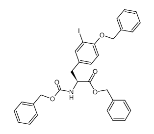 (S)-benzyl 3-(4-(benzyloxy)-3-iodophenyl)-2-(((benzyloxy)carbonyl)amino)propanoate 600737-79-9