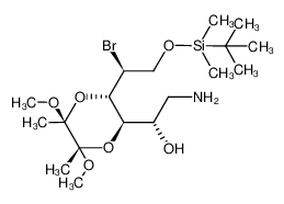 938065-84-0 structure, C18H38BrNO6Si