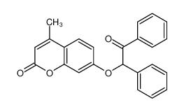 62369-35-1 4-methyl-7-(2-oxo-1,2-diphenylethoxy)chromen-2-one