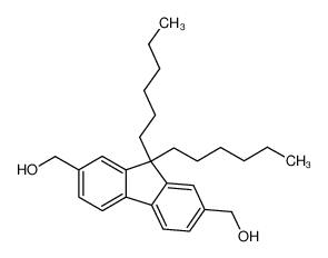 (9,9'-dihexyl-7-hydroxymethyl-9H-fluorene-2-yl)methanol 295796-56-4