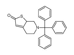 6-trityl-4,5,7,7a-tetrahydrothieno[2,3-c]pyridin-2-one 1032707-62-2