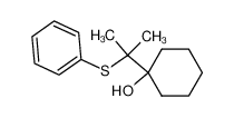 56819-85-3 spectrum, 1-(2-(phenylthio)propan-2-yl)cyclohexanol