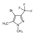 4-Bromo-1,5-dimethyl-3-(trifluoromethyl)-1H-pyrazole 721402-02-4