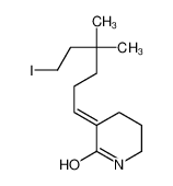 825611-31-2 3-(6-iodo-4,4-dimethylhexylidene)piperidin-2-one