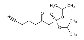 diisopropyl (5-cyano-2-oxopentyl)phosphonate 1416058-42-8