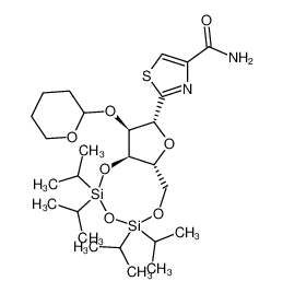 92952-36-8 spectrum, 2-[(2R,3S,3aR,9aR)-5,5,7,7-Tetraisopropyl-3-(tetrahydro-pyran-2-yloxy)-tetrahydro-1,4,6,8-tetraoxa-5,7-disila-cyclopentacycloocten-2-yl]-thiazole-4-carboxylic acid amide