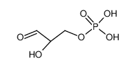 591-57-1 spectrum, D-glyceraldehyde 3-phosphate