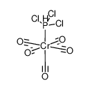 18461-41-1 structure, C5HCl3CrO5P