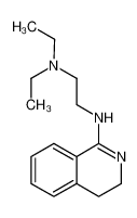 N-(3,4-dihydroisoquinolin-1-yl)-N',N'-diethylethane-1,2-diamine 55299-11-1