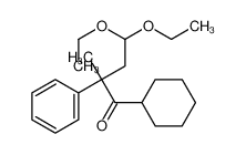 1-cyclohexyl-4,4-diethoxy-2-methyl-2-phenylbutan-1-one 228419-03-2