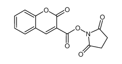 (2,5-dioxopyrrolidin-1-yl) 2-oxochromene-3-carboxylate 148627-84-3