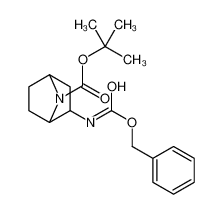 2-Methyl-2-propanyl 2-{[(benzyloxy)carbonyl]amino}-7-azabicyclo[2 .2.1]heptane-7-carboxylate 1221818-02-5