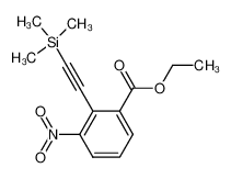 91873-12-0 ethyl 3-nitro-2-(trimethylsilylethynyl)benzoate