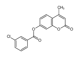 131425-64-4 4-methyl-2-oxo-2H-chromen-7-yl 3-chlorobenzoate