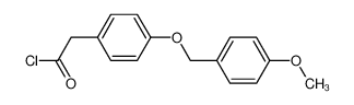 1026005-61-7 spectrum, 2-(4-((4-methoxybenzyl)oxy)phenyl)acetyl chloride