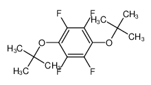 1,2,4,5-tetrafluoro-3,6-bis[(2-methylpropan-2-yl)oxy]benzene 121088-09-3