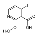 4-iodo-2-methoxy-pyridine-3-carboxylic acid 726206-55-9