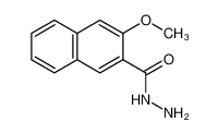 3-methoxynaphthalene-2-carbohydrazide 58698-35-4