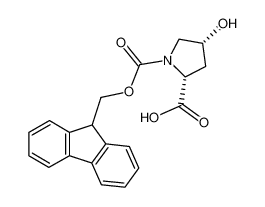 (2R,4R)-1-(9H-fluoren-9-ylmethoxycarbonyl)-4-hydroxypyrrolidine-2-carboxylic acid 214852-45-6