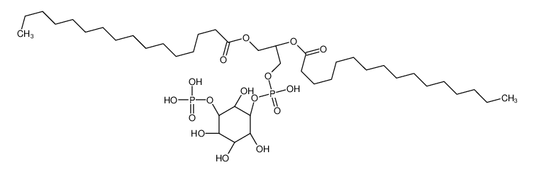 [(2R)-2-hexadecanoyloxy-3-[hydroxy-[(1S,2R,3S,4S,5R,6R)-2,3,4,6-tetrahydroxy-5-phosphonooxycyclohexyl]oxyphosphoryl]oxypropyl] hexadecanoate 165689-81-6