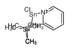 119407-63-5 structure, C12H23ClNSi2Sn+