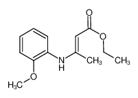 ethyl (E)-3-(2-methoxyanilino)but-2-enoate 33267-45-7