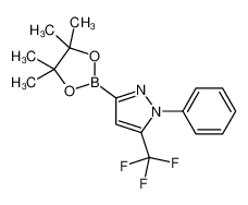 1-phenyl-3-(4,4,5,5-tetramethyl-1,3,2-dioxaborolan-2-yl)-5-(trifluoromethyl)pyrazole 1396123-91-3