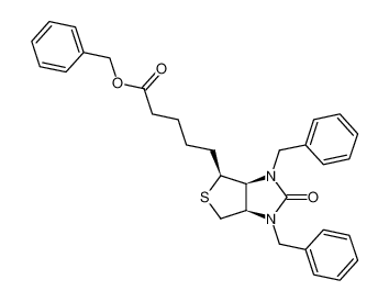 179532-60-6 spectrum, benzyl (3aS,4S,6aR)-5-(1,3-dibenzyl-2,3,3a,4,6,6a-hexahydro-2-oxo-1H-thieno[3,4-d]imidazol-4-yl)pentanoate