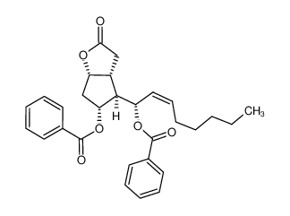 162897-40-7 (Z)-(1S,5R,6R,7R,1'S)-7-Benzoyloxy-6-(1'-benzoyloxyoct-2'-enyl)-2-oxabicyclo[3.3.0]octan-3-one