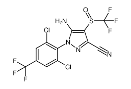 120068-37-3 structure, C12H4Cl2F6N4OS
