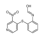 99970-59-9 N-[2-(3-nitropyridin-4-yl)sulfanylphenyl]formamide