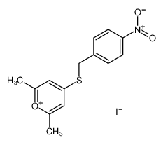 6276-18-2 2,6-dimethyl-4-[(4-nitrophenyl)methylsulfanyl]pyrylium,iodide