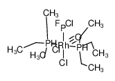 95097-64-6 structure, C13H32Cl3FOP3Rh
