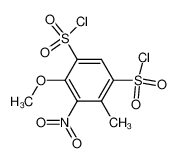 861304-52-1 spectrum, 5-methoxy-6-nitro-toluene-2,4-disulfonyl chloride