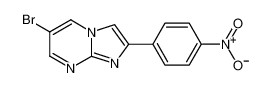 6-Bromo-2-(4-nitro-phenyl)-imidazo[1,2-a]pyrmidine 355398-03-7