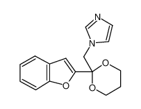 1-[[2-(1-benzofuran-2-yl)-1,3-dioxan-2-yl]methyl]imidazole 98519-13-2