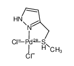 270920-38-2 structure, C5H10Cl2N2PdS