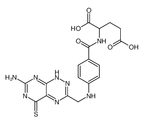 2-[[4-[(7-amino-5-sulfanylidene-8H-pyrimido[5,4-e][1,2,4]triazin-3-yl)methylamino]benzoyl]amino]pentanedioic acid