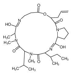 6686-70-0 structure, C29H47N5O7