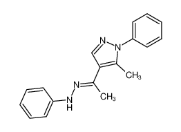 106659-97-6 spectrum, 4-acetyl-5-methyl-1-phenylpyrazole phenylhydrazone